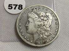 1890-O Morgan Dollar VG