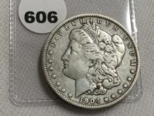 1904 Morgan Dollar VG