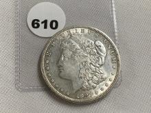 1921-D Morgan Dollar AU