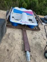 Aquatoy Paddle Boat & Trailer N/T