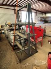 3' X 5' X 7' A-FRAME TOOL RACK  16089