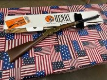 (NEW) HENRY GOLDEN BOY 17HMR LEAVER ACTION