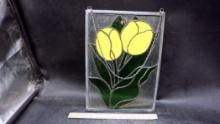 Hanging Tulip Stained Glass