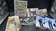 Autographed Racer Items & Newspaper Clippings - Brendan Gaughan, Rusty Wallace & More