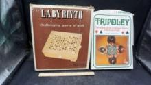 Labyrinth Game Of Skill & Tripoley