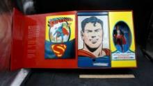 America'S Greatest Adventure Strip Character Superman Statue & Reprint Of First Comic Book