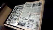 Book Of Newspaper Clippings
