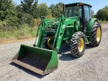 John Deere 6415 Tractor W/ JD 640 Self Leveling Loader