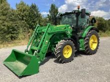 2023 John Deere 6130R Tractor W/ JD 620R Loader