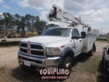 2016 DODGE RAM 5500 BUCKET TRUCK