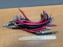 18pcs - Radaflex 2 AWG Arc Welding Cables 15" Long