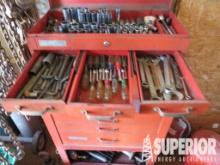 (21-25) (6) Steel Toolboxes w/ Socket Sets, Wrench