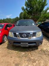 2007 Nissan Pathfinder SUV 219K miles runs & drives clean title Vin#00696