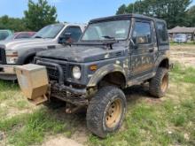 Suzuki Samurai 4x4 standard Trans Shows 71K miles