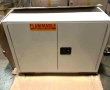 Metal Solvent Flammable Cabinet - Qty. 2x Money - New