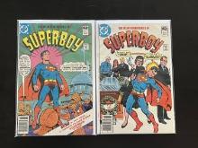 2 Issues The New Adventures of Superboy DC Comic #7 & #8 Bronze Age 1980