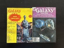 2 Books. Galaxy Science Fiction Galaxy Publications Volume 37 #9 Bronze Age 1976. Galaxy Science Fic