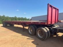 2000 FRUEHAUF 45FT T/A FLATBED TRAILER