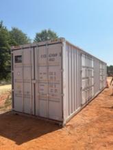 40FT Hi Cube Sea/Storage Container W/2Sets of Side Doors