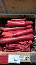 Red Fringe Leather