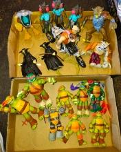 LARGE LOT OF TMNT ACTION FIGURES