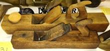ANTIQUE WOOD BLOCK PLANES - PICK UP ONLY