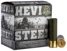 HEVIShot HS65004 HEVISteel Waterfowl 12 Gauge 3.50 1 38 oz 4 Shot 25 Per Box