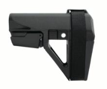 SB Tactical SBA5 Pistol Stabilizing Brace - Black | Mil-Spec Carbine Buffer Compatible