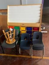 Lot of Chairs & Organizer