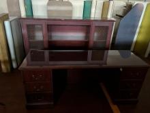 Desk with Credenza