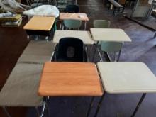 Lot of School Desks