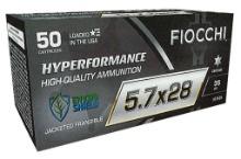 Fiocchi 57JF35 Hyperformance Defense 5.7x28mm 35 gr Jacketed Frangeable JF 50 Per Box