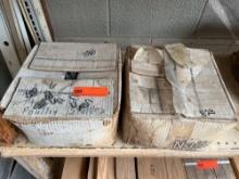 BOXES OF POULTRY STAPLES