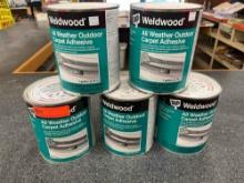 DAP ALL WEATHER OUTDOOR CARPET ADHESIVE