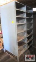 14 Compartment Metal Shelving - Buyer Loads...