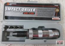 PT Performance Tool W2500P 3/8" Drive Impact Driver & 4 Bits w/ Molded Storage Case...