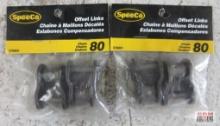 SpeeCo S76801 Offset Links, Chain #80 - Set of 2