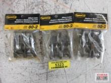 SpeeCo S76802 Offset Links, Chain #80-2 - Set of 3