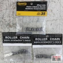 SpeeCo S76351 Offset Links, Chain #35 - Set of 3