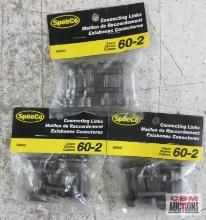SpeeCo S66602 Connecting Links, Chain #60-2...- Set of 3