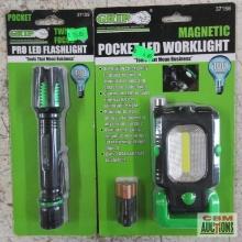 Grip 37158 Magnetic Pocket LED Worklight, 100 Lumens... Grip 37159 Pocket Twist Focus Pro LED