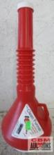 Clean Funnel 438 Red w/ 1-3/8" Spout