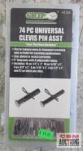 Grip 43120 74pc Universal Clevis Pin Assortment...