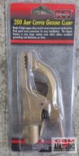 K-T Industries 2-2220... 200 AMP Copper Ground Clamp...