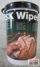 SK Wipes SKWIPES1 Professional High Performance Cleaning Wipes 12" x 9" (82 wipes)