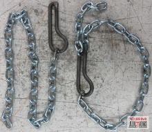 The Perfect Gate Latch w/ 34" Chain - Set of 2...