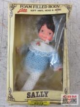 Lido Sally Doll w/ Foam Filled Body, Soft Vinyl Head & Arms