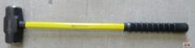 Nupla BD-8SG 8Lb Double Face Sledge Hammer w/ 32" Fiberglass Handle...