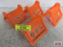 Neon Orange Corner Protectors - Set of 4