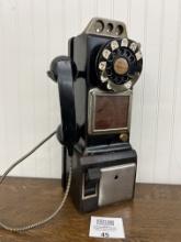Western Electric 233G 3 Slot Coin Payphone telephone 1960s